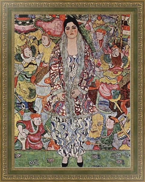 Постер Портрет Фридерики Марии Беер с типом исполнения На холсте в раме в багетной раме 484.M48.640