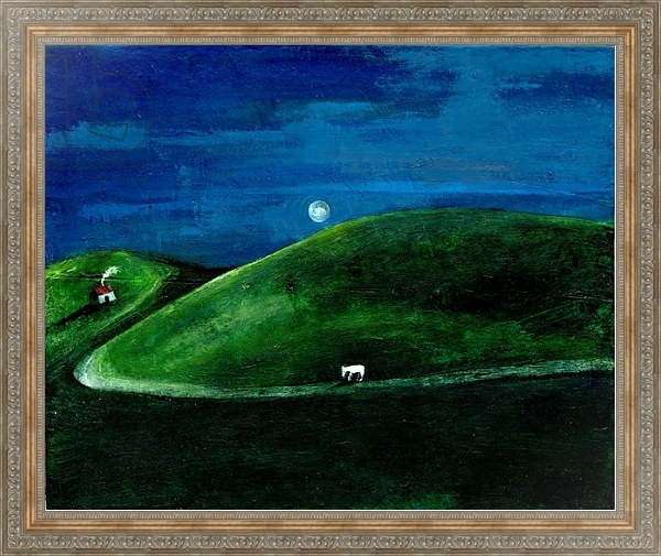 Постер Night Return, 2003, с типом исполнения На холсте в раме в багетной раме 484.M48.310