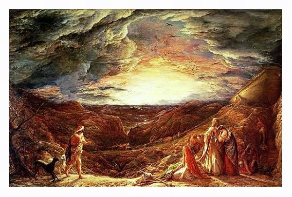 Постер The Eve of the Deluge с типом исполнения На холсте в раме в багетной раме 221-03