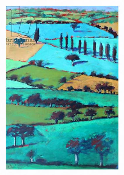 Постер Landscape с типом исполнения На холсте в раме в багетной раме 221-03