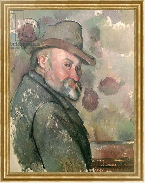 Постер Self Portrait, 1890-94 с типом исполнения На холсте в раме в багетной раме NA033.1.051