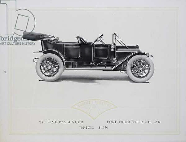 Постер Abbott-Detroit Motor Cars, 1911 с типом исполнения На холсте без рамы