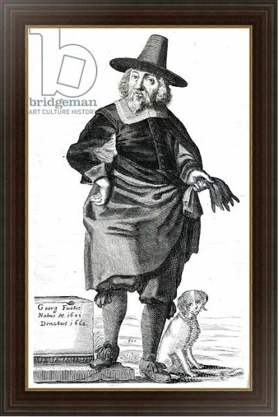 Постер Georg Fuchs, 1650 с типом исполнения На холсте в раме в багетной раме 1.023.151