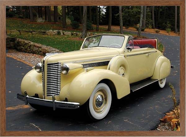 Постер Buick Special Convertible '1938 с типом исполнения На холсте в раме в багетной раме 1727.4310