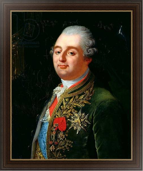 Постер Louis XVI с типом исполнения На холсте в раме в багетной раме 1.023.151