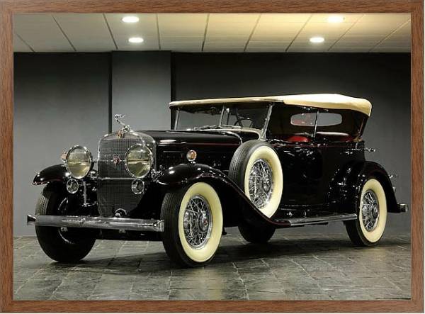 Постер Cadillac V16 452 Dual Cowl Sport Phaeton '1930 с типом исполнения На холсте в раме в багетной раме 1727.4310