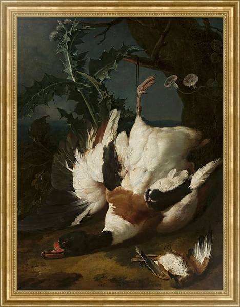 Постер Dead drake с типом исполнения На холсте в раме в багетной раме NA033.1.051