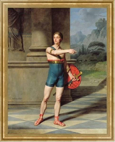 Постер Portrait of Nicolas Baptiste in the role of Horace с типом исполнения На холсте в раме в багетной раме NA033.1.051