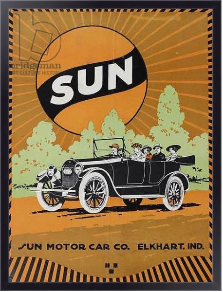 Постер Sun Magazine, 1916 с типом исполнения На холсте в раме в багетной раме 221-01