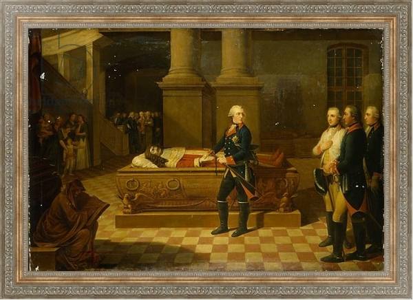Постер Frederick II in the Elector's Crypt с типом исполнения На холсте в раме в багетной раме 484.M48.310