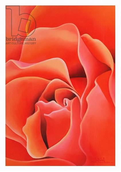 Постер The Rose, 2003 4 с типом исполнения На холсте в раме в багетной раме 221-03