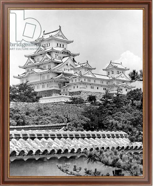 Постер Himeji Castle, Kyoto, completed 1609 2 с типом исполнения На холсте в раме в багетной раме 35-M719P-83