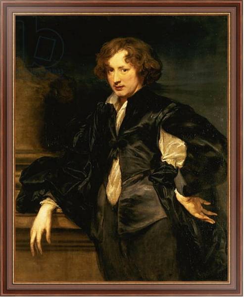 Постер Self portrait, c.1620-21 с типом исполнения На холсте в раме в багетной раме 35-M719P-83