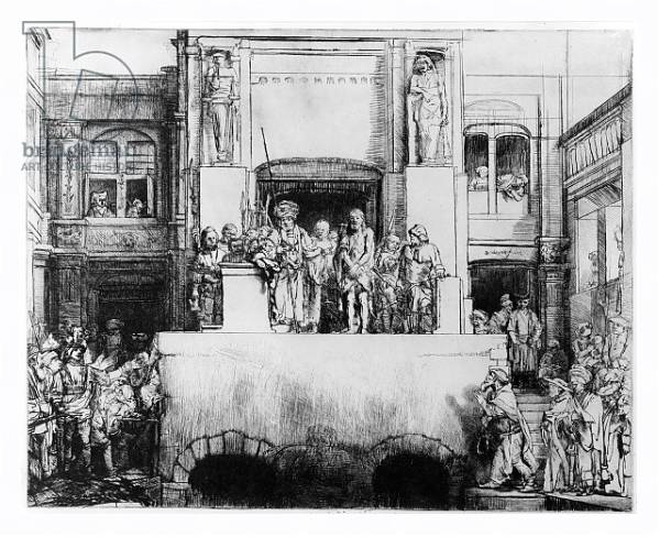 Постер Christ Presented to the People, 1655 2 с типом исполнения На холсте в раме в багетной раме 221-03