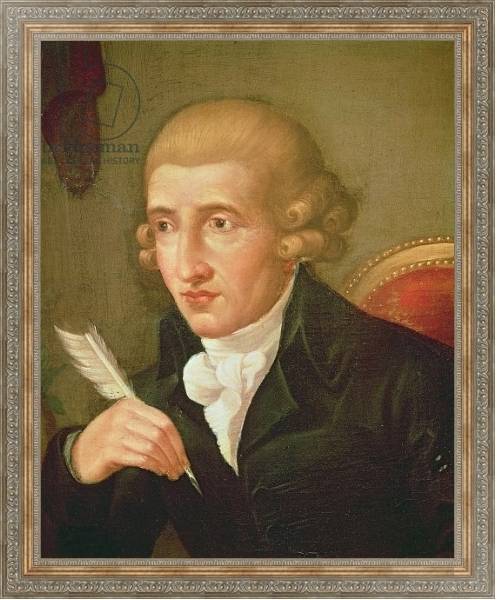 Постер Portrait of Joseph Haydn с типом исполнения На холсте в раме в багетной раме 484.M48.310