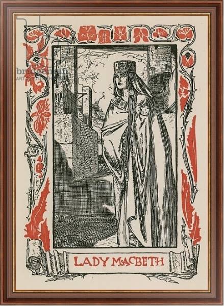 Постер Lady Macbeth с типом исполнения На холсте в раме в багетной раме 35-M719P-83