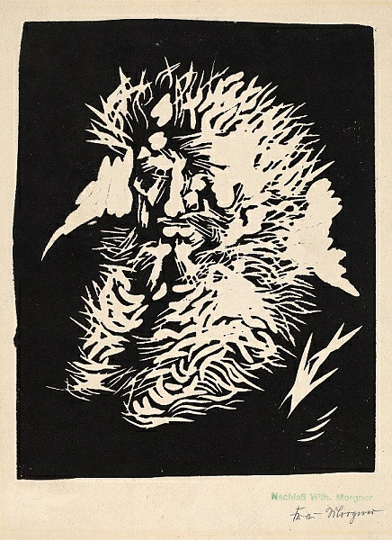 Постер Bärtiger Mann с типом исполнения На холсте без рамы