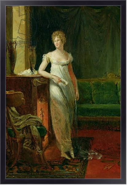 Постер Catherine Worlee Duchess of Talleyrand-Perigord, 1805 с типом исполнения На холсте в раме в багетной раме 221-01