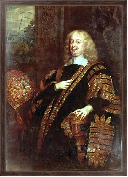 Постер The Earl of Clarendon, Lord High Chancellor с типом исполнения На холсте в раме в багетной раме 221-02