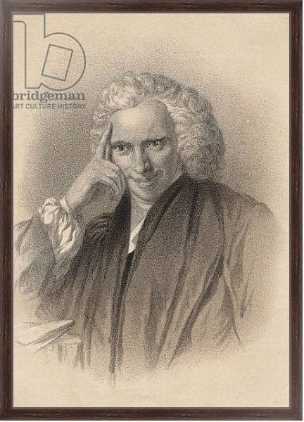 Постер Laurence Sterne с типом исполнения На холсте в раме в багетной раме 221-02