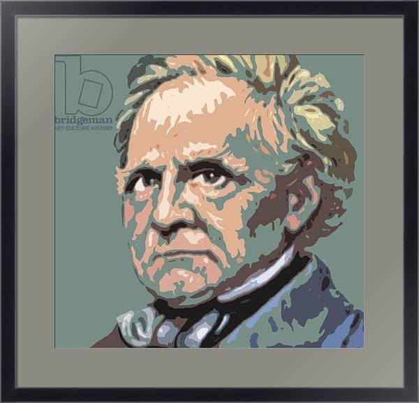 Постер Charles Babbage с типом исполнения Под стеклом в багетной раме 221-01