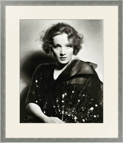 Постер Dietrich, Marlene 13 с типом исполнения Под стеклом в багетной раме 1727.2510