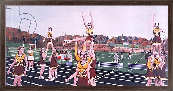 Постер Fulton-Fonda Braves, 2003 с типом исполнения На холсте в раме в багетной раме 221-02