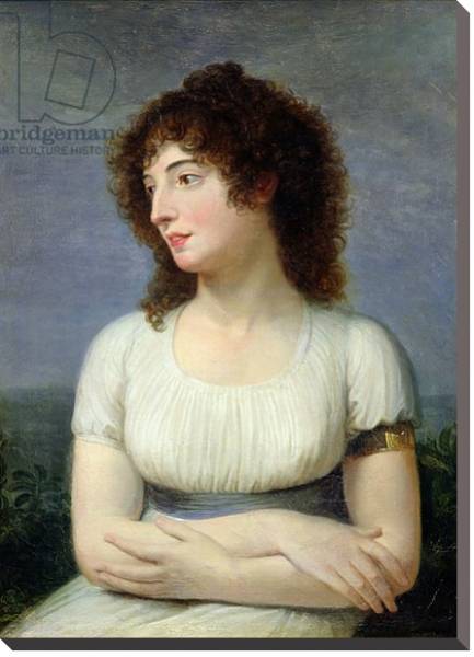 Постер Laure de Guesnon de Bonneuil, Countess Regnaud de Saint-Jean d'Angely с типом исполнения На холсте без рамы