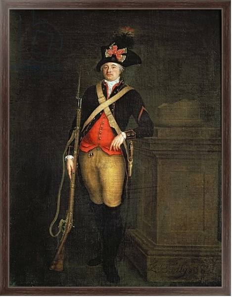 Постер Portrait of Louis-Philippe-Joseph d'Orleans с типом исполнения На холсте в раме в багетной раме 221-02