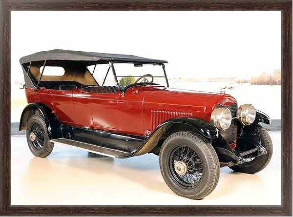 Постер Lincoln Model L 7-passenger Touring '1923 с типом исполнения На холсте в раме в багетной раме 221-02