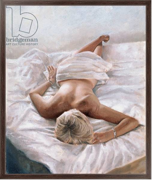 Постер Dappled and Drowsy с типом исполнения На холсте в раме в багетной раме 221-02