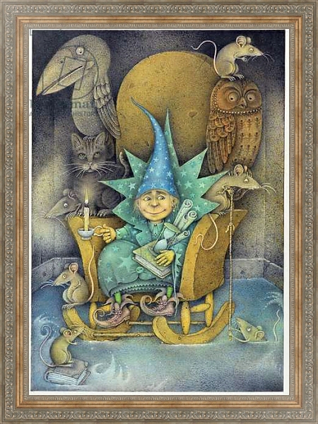 Постер Sorcerer's Apprentice, 2000 с типом исполнения На холсте в раме в багетной раме 484.M48.310