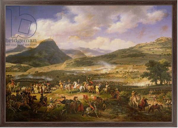 Постер Battle of Mount Thabor, 16th April 1799, 1808 2 с типом исполнения На холсте в раме в багетной раме 221-02