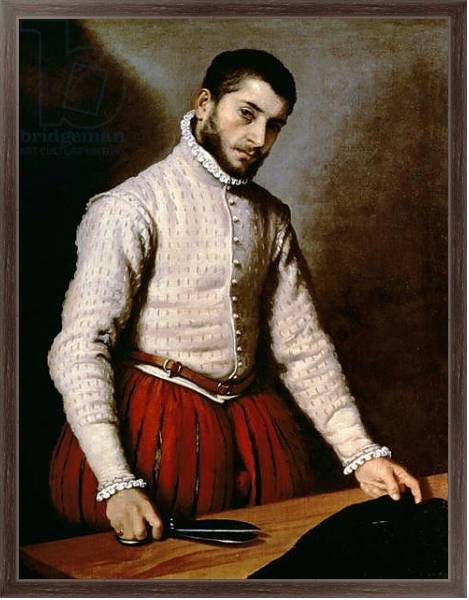 Постер Portrait of a Man c.1570 с типом исполнения На холсте в раме в багетной раме 221-02