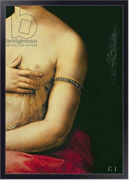 Постер La Fornarina, c.1516 2 с типом исполнения На холсте в раме в багетной раме 221-01