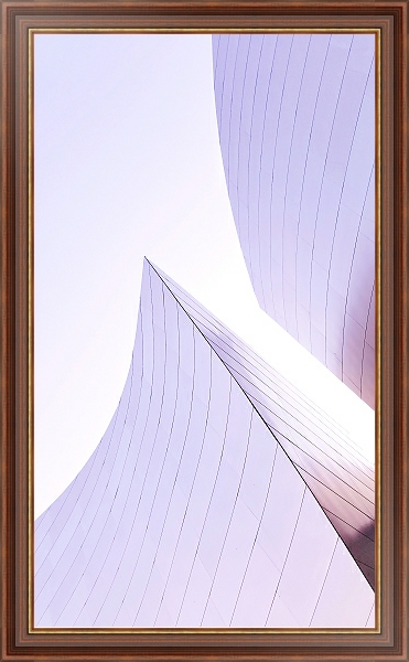 Постер Острый и тупой углы здания с типом исполнения На холсте в раме в багетной раме 35-M719P-83
