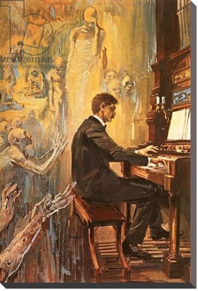Постер Albert Schweitzer was an exceptionally fine organist с типом исполнения На холсте без рамы