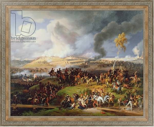 Постер Battle of Moscow, 7th September 1812, 1822 с типом исполнения На холсте в раме в багетной раме 484.M48.310