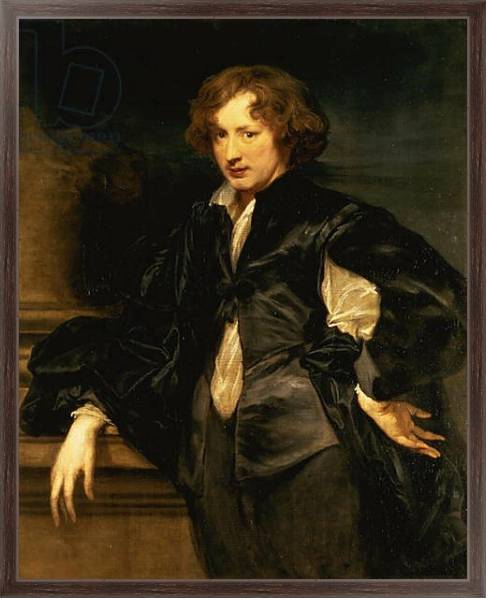 Постер Self portrait, c.1620-21 с типом исполнения На холсте в раме в багетной раме 221-02