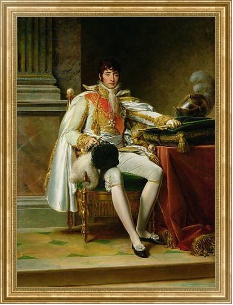 Постер Louis Bonaparte 1806 с типом исполнения На холсте в раме в багетной раме NA033.1.051