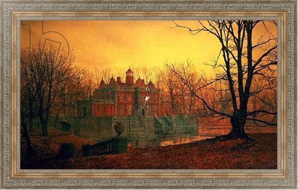 Постер The Haunted House с типом исполнения На холсте в раме в багетной раме 484.M48.310