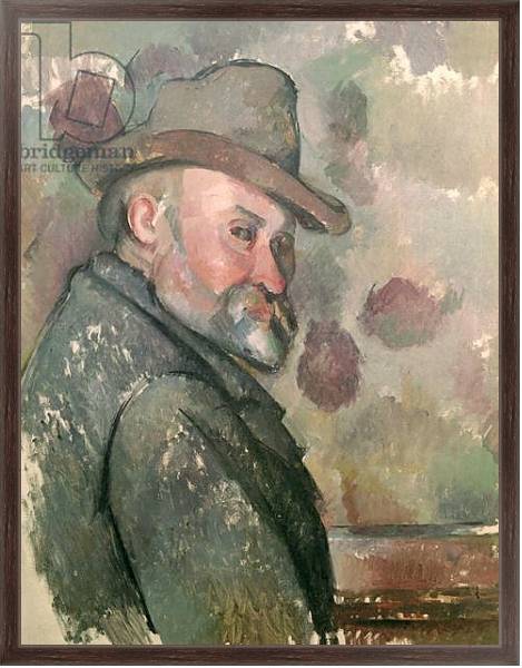 Постер Self Portrait, 1890-94 с типом исполнения На холсте в раме в багетной раме 221-02