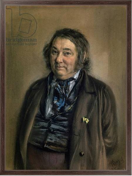 Постер Heinrich Smidt 1850 с типом исполнения На холсте в раме в багетной раме 221-02