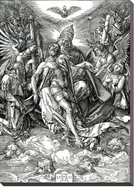Постер The Holy Trinity, 1511 с типом исполнения На холсте без рамы