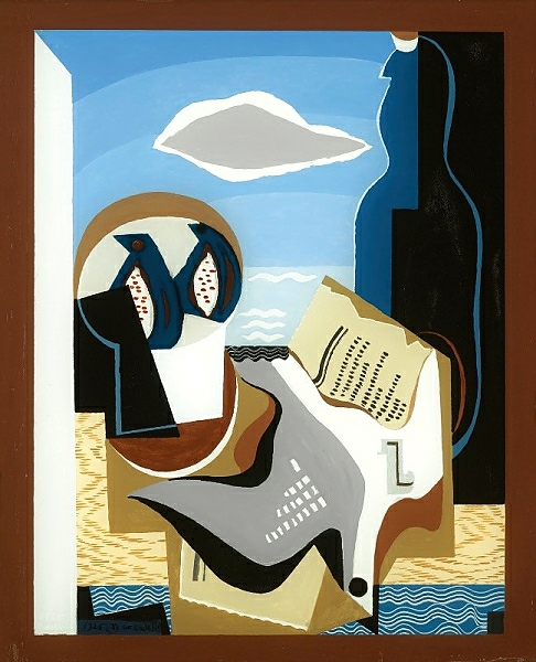 Постер Composition À L’oiseau с типом исполнения На холсте без рамы