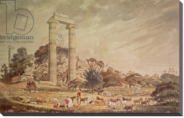 Постер Temple of Apollo at Didyma с типом исполнения На холсте без рамы