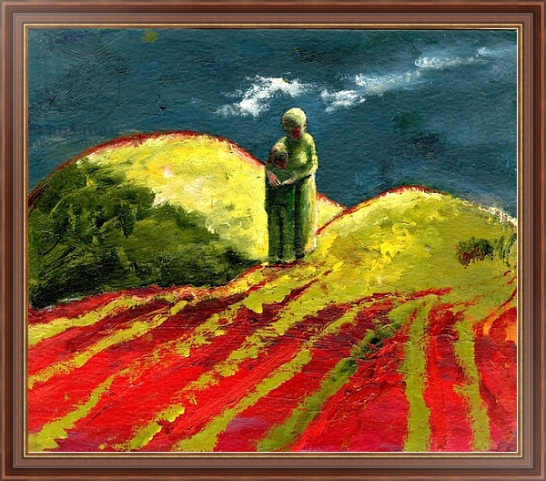 Постер Red Earth, 2015, с типом исполнения На холсте в раме в багетной раме 35-M719P-83