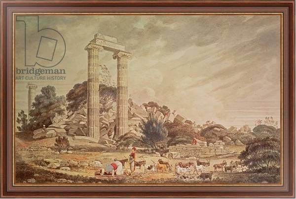 Постер Temple of Apollo at Didyma с типом исполнения На холсте в раме в багетной раме 35-M719P-83