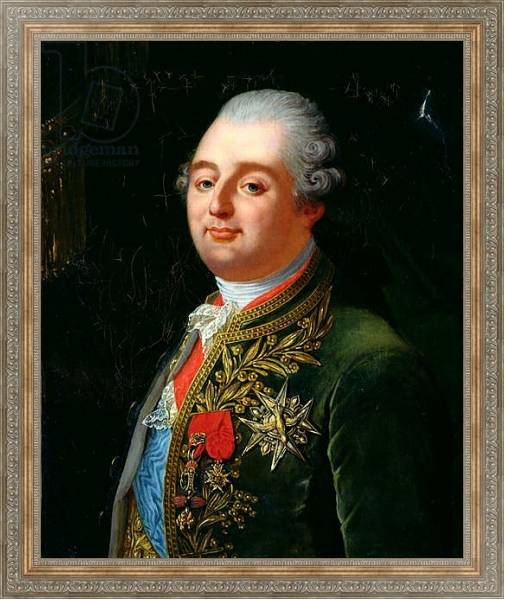 Постер Louis XVI с типом исполнения На холсте в раме в багетной раме 484.M48.310