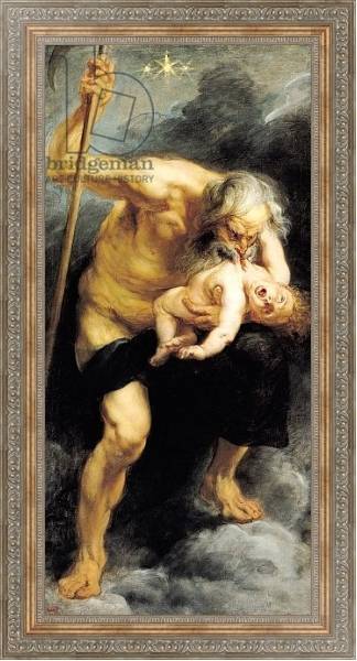 Постер Saturn Devouring his Son, 1636 с типом исполнения На холсте в раме в багетной раме 484.M48.310